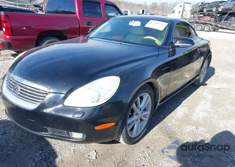 2002 Lexus Sc 430 из США, поврежденный, VIN JTHFN48Y520021506